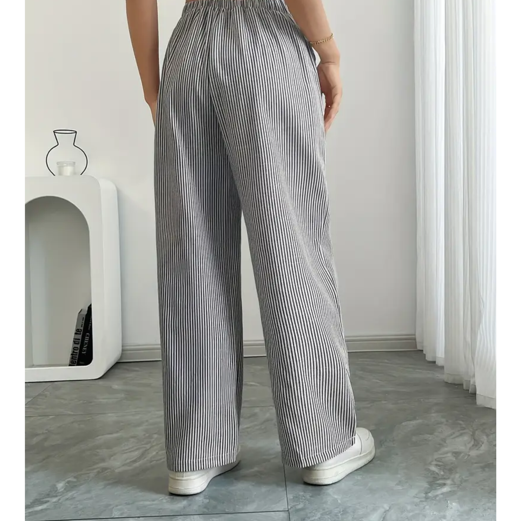 Amber™ | Pantaloni a righe con tasche