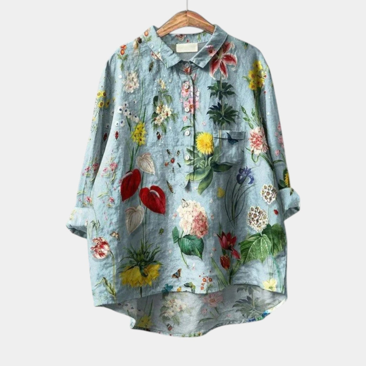 Melinda | Blusa Botanica di Fragole