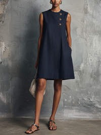 Monica | Linen Mini Dress