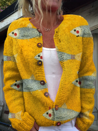 Anouk™ | Maglione Cardigan Vintage