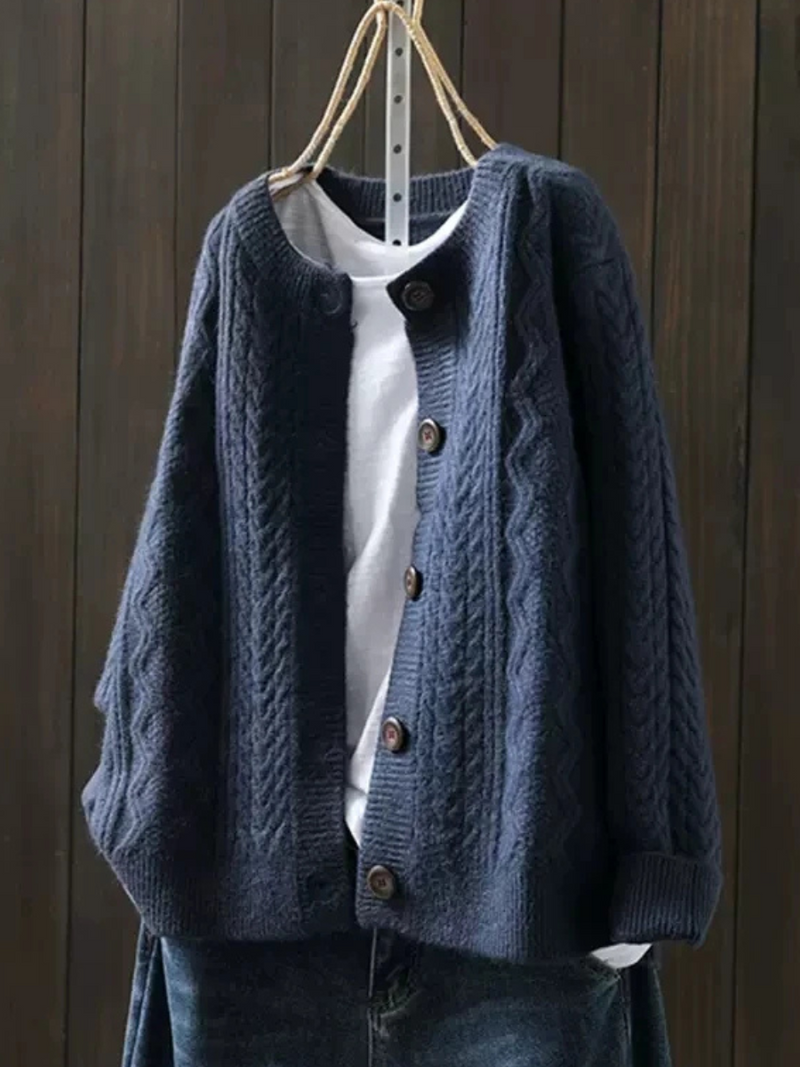Noemi | Cardigan con Tasche – Lucia Toscana
