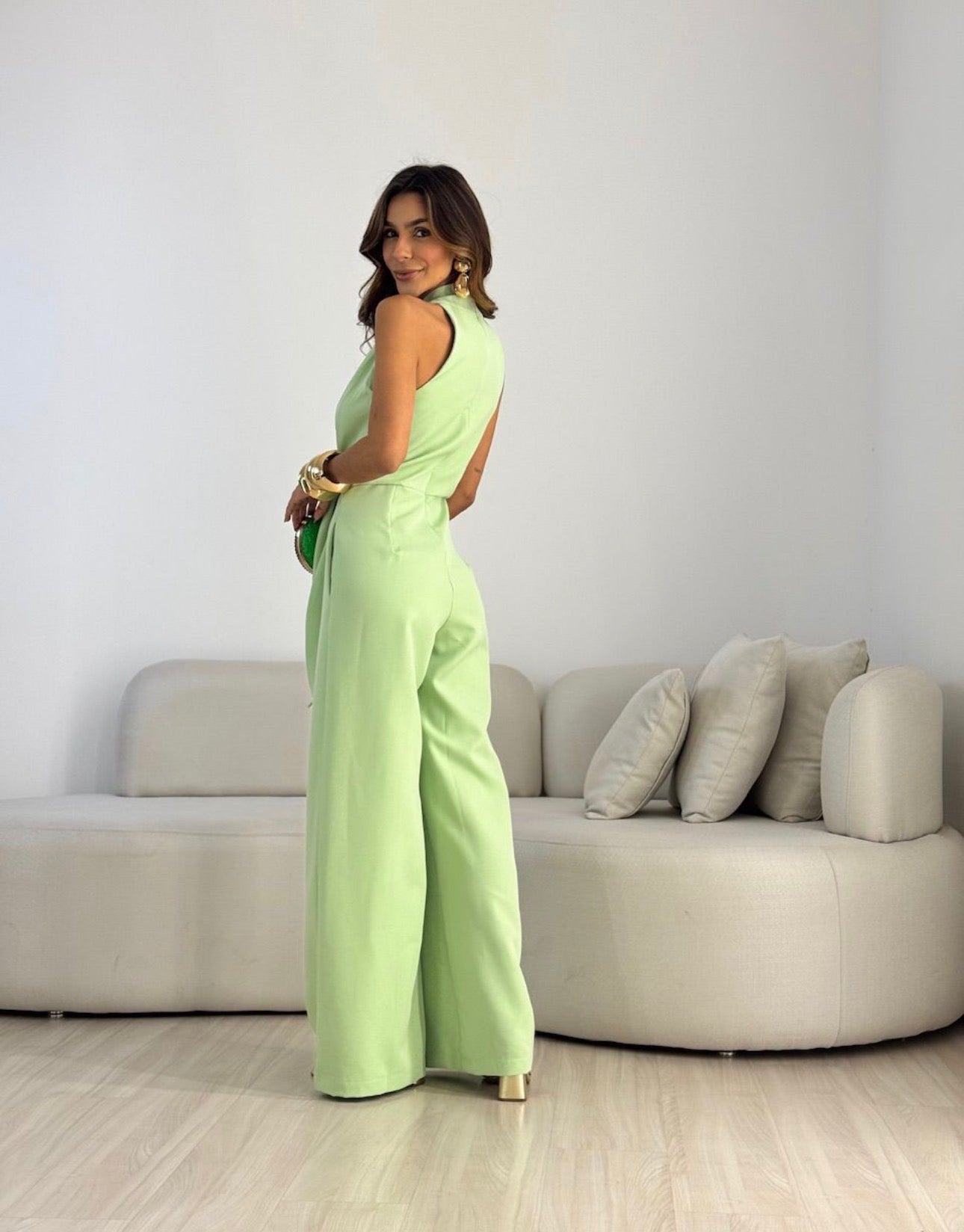 Evelyn | Fluid Tailored Jumpsuit