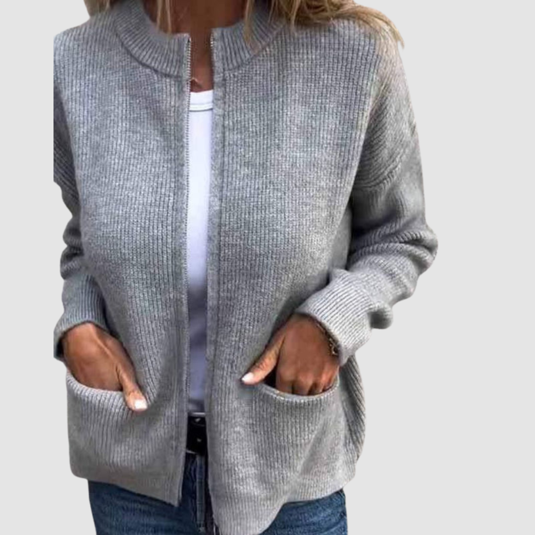 Ginevra | Cardigan Aperto Morbido – Lucia Toscana