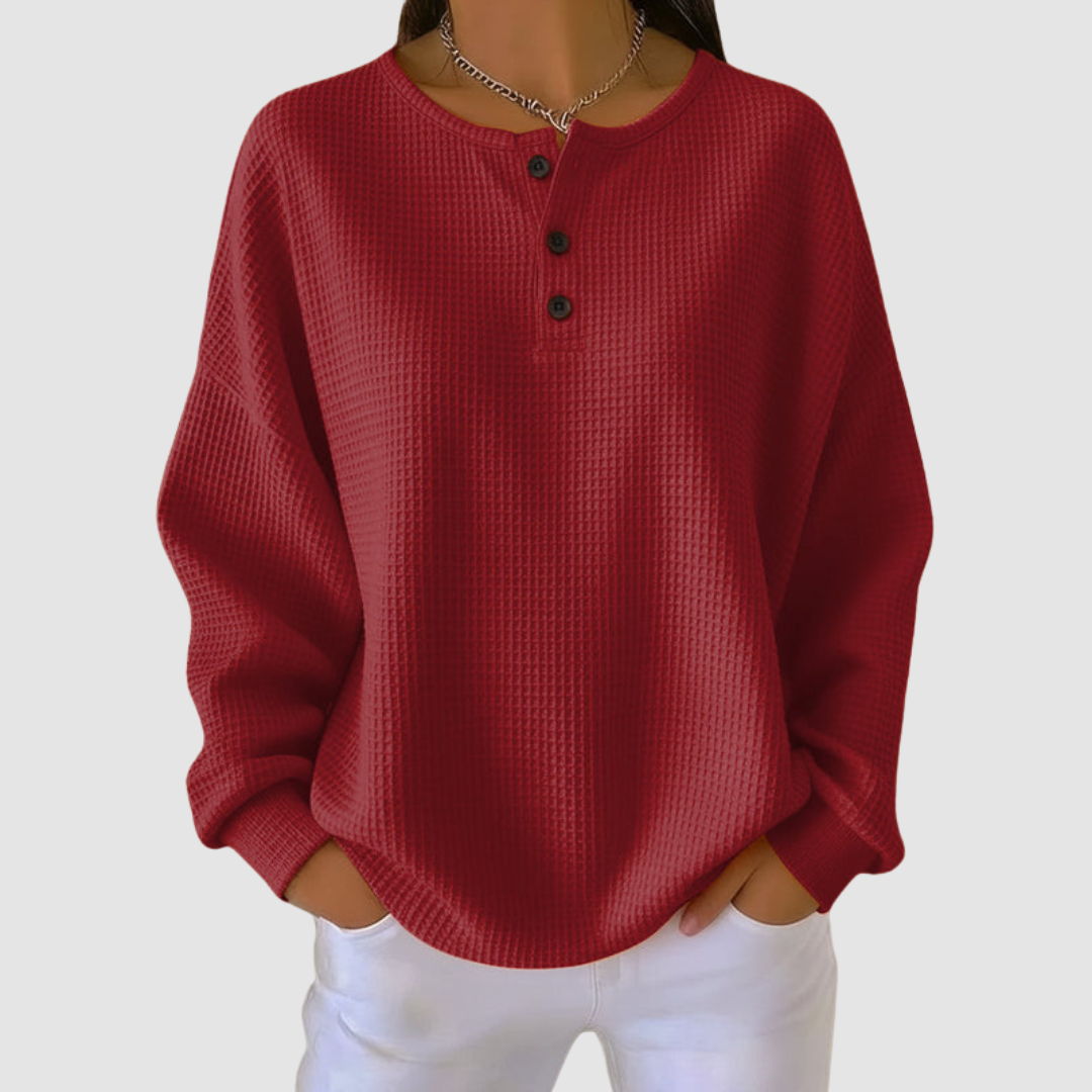 Chiara | Maglione a Nido d'Ape – Lucia Toscana