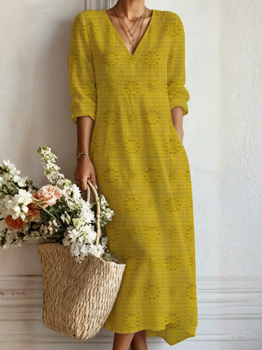 Sara™ | Abito Boho Lungo