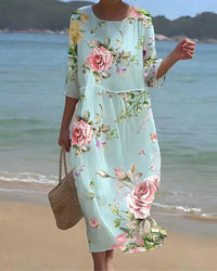 Brya | Vestito Fiore al Tramonto