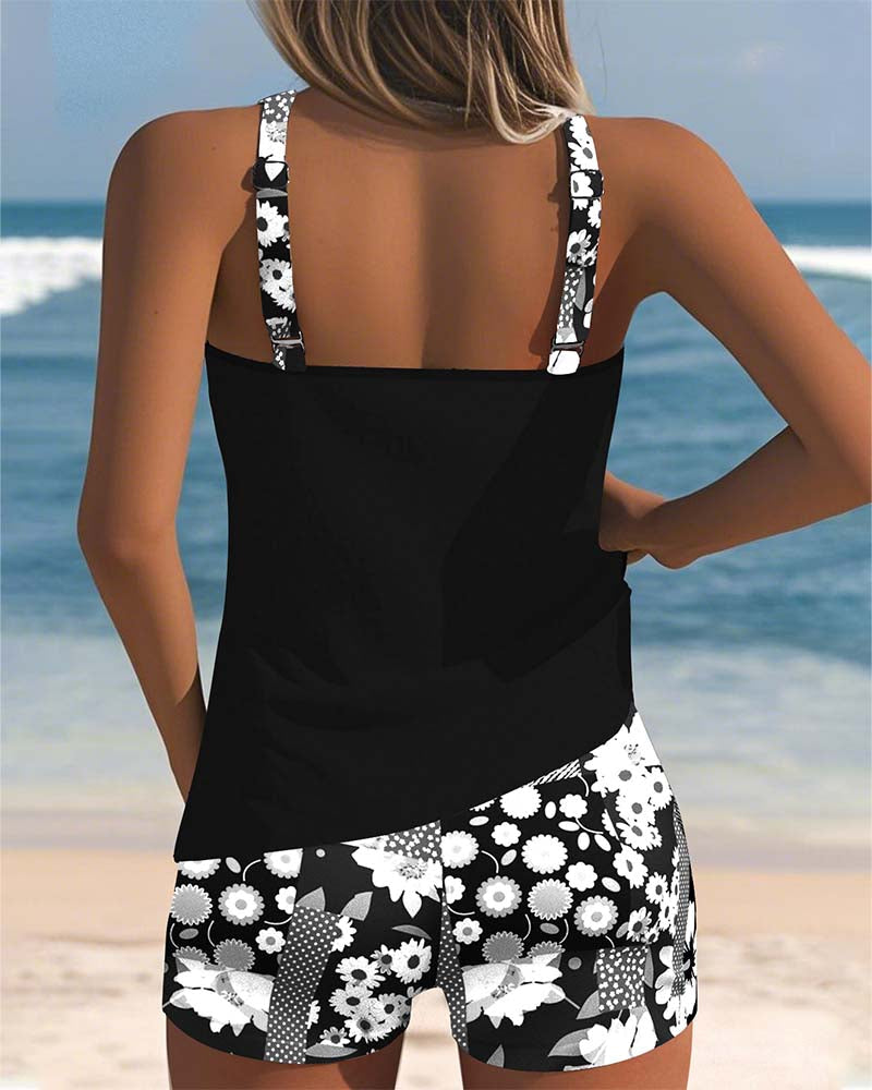 Nanet - Set di Shorts Tankini Stampati
