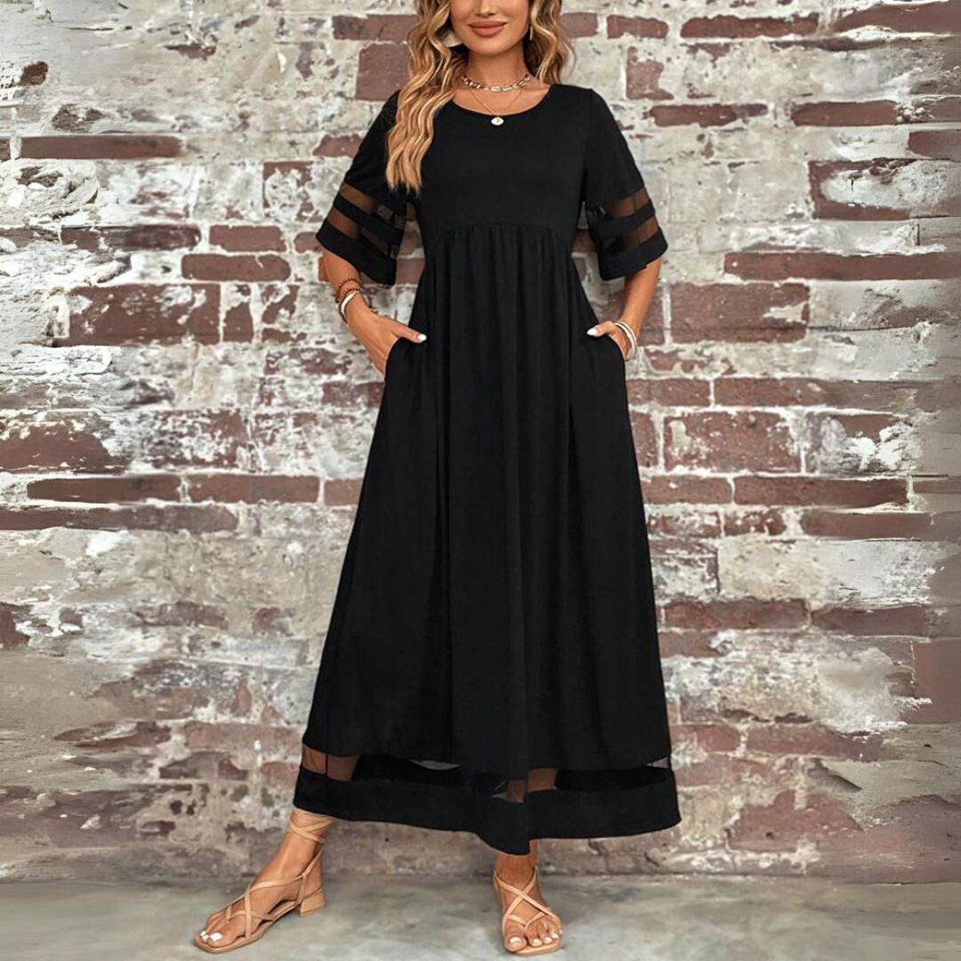 Aubrey™ | Abito Midi Smoothing per una Silhouette Flattering
