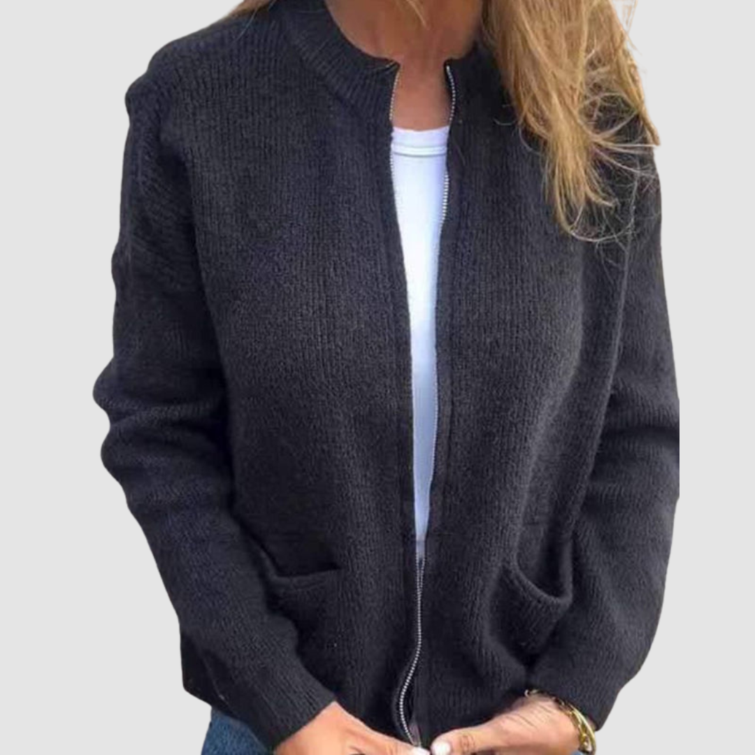 Ginevra | Cardigan Aperto Morbido – Lucia Toscana
