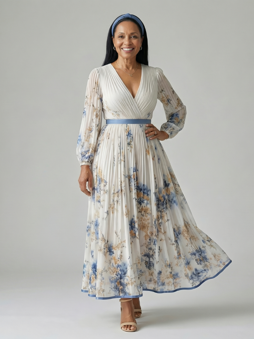Rielle | Abito Midi Drappeggiato