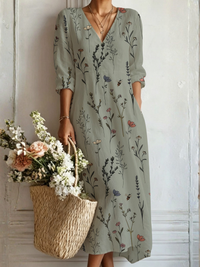 Maxi-abito bohemien Merel
