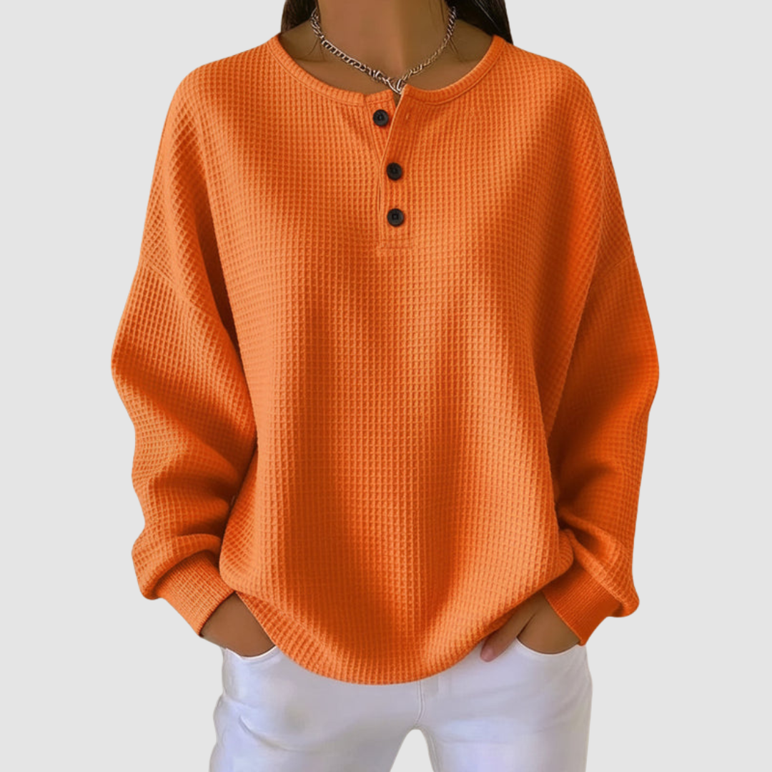 Chiara | Maglione a Nido d'Ape – Lucia Toscana