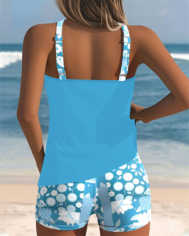 Nanet - Set di Shorts Tankini Stampati