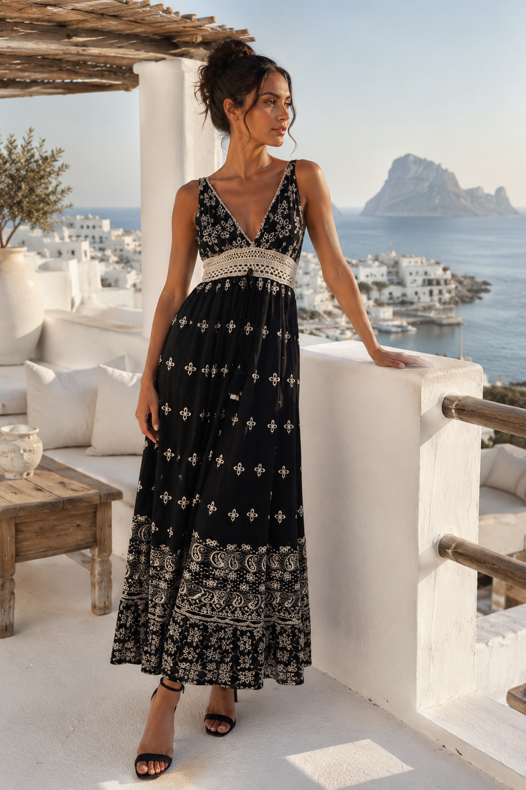 Vestito Aurora Lungo Notte