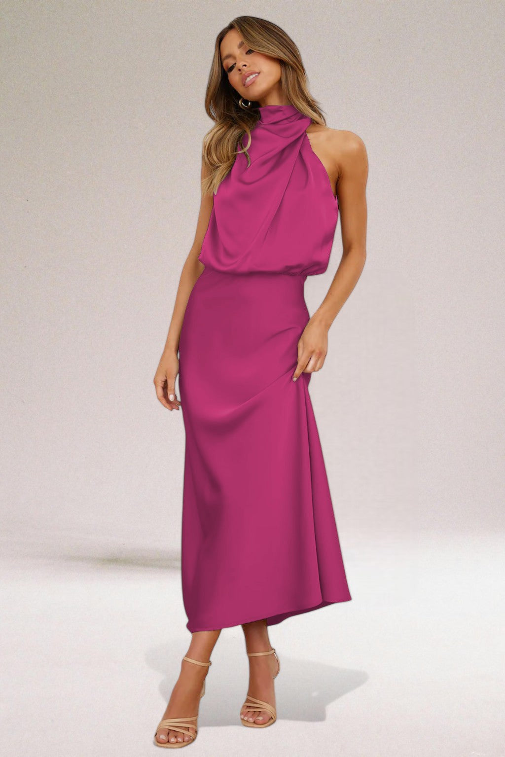 ELARA™ - Elegante Abito da Sera in Satin