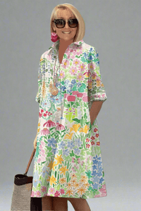 Paige | Vestito midi curato ed elegante
