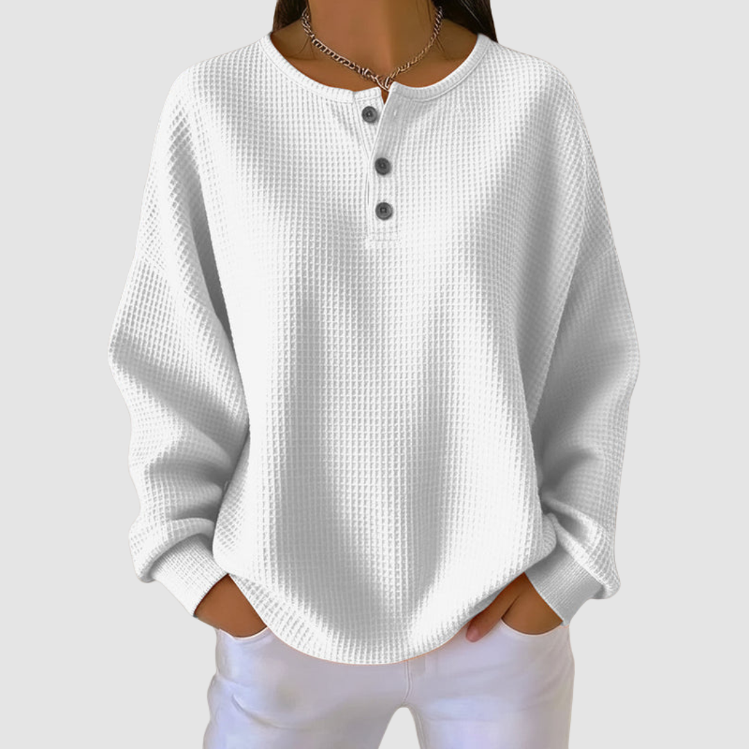 Chiara | Maglione a Nido d'Ape – Lucia Toscana