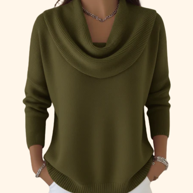 Juliette | Maglione con Collo a Cowl
