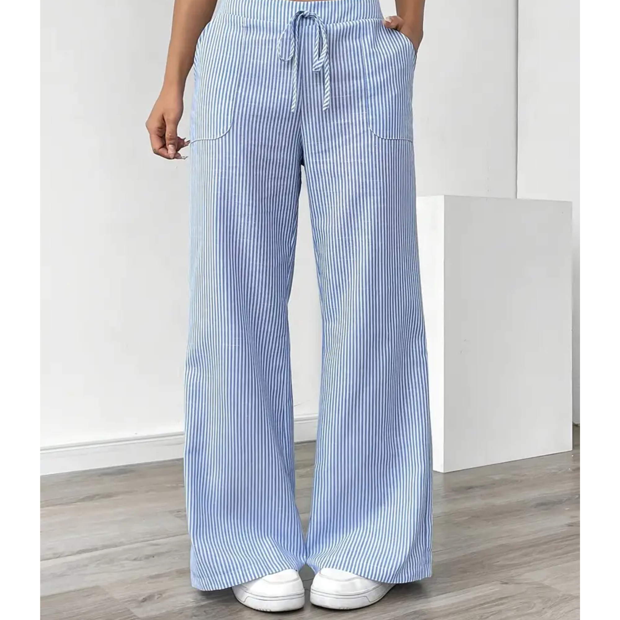 Amber™ | Pantaloni a righe con tasche