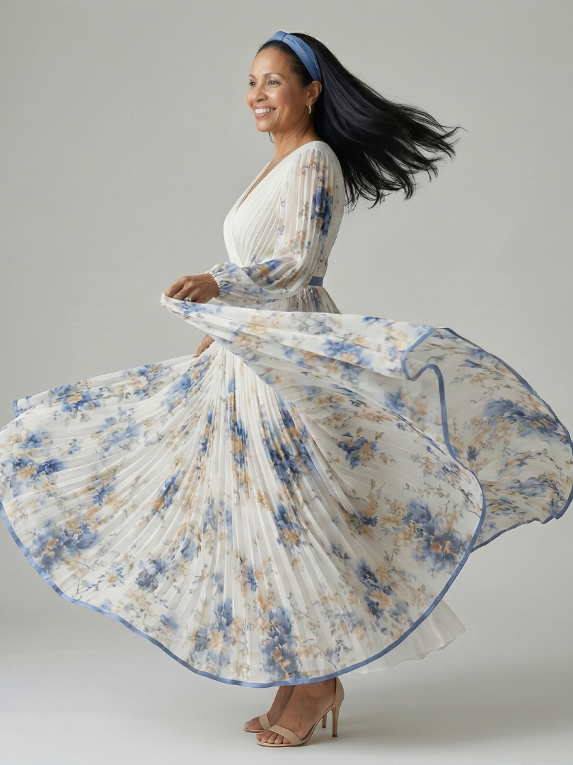 Rielle | Abito Midi Drappeggiato