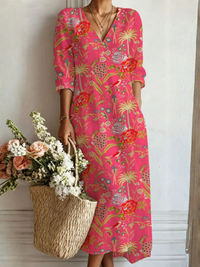 Sara™ | Abito Boho Lungo