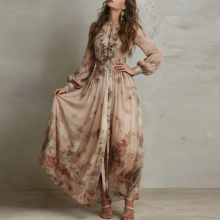 Amelie | Vestito Maxi Floreale Vintage