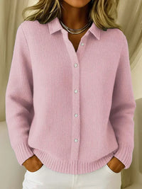 Camille™ | Cardigan Button-Up a Maglia Testurizzata