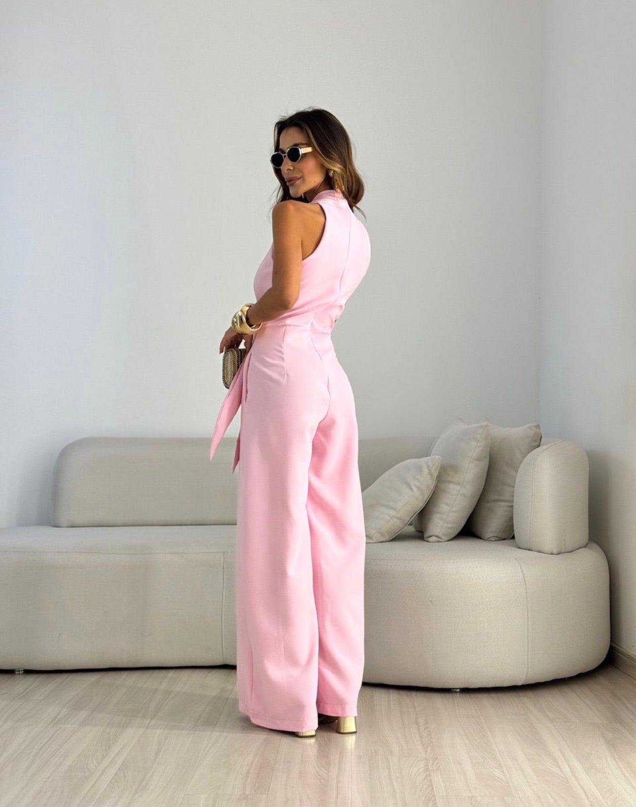 Evelyn | Fluid Tailored Jumpsuit