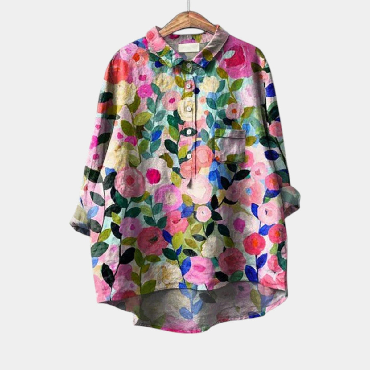 Claire | Blusa Floreale Pittorica