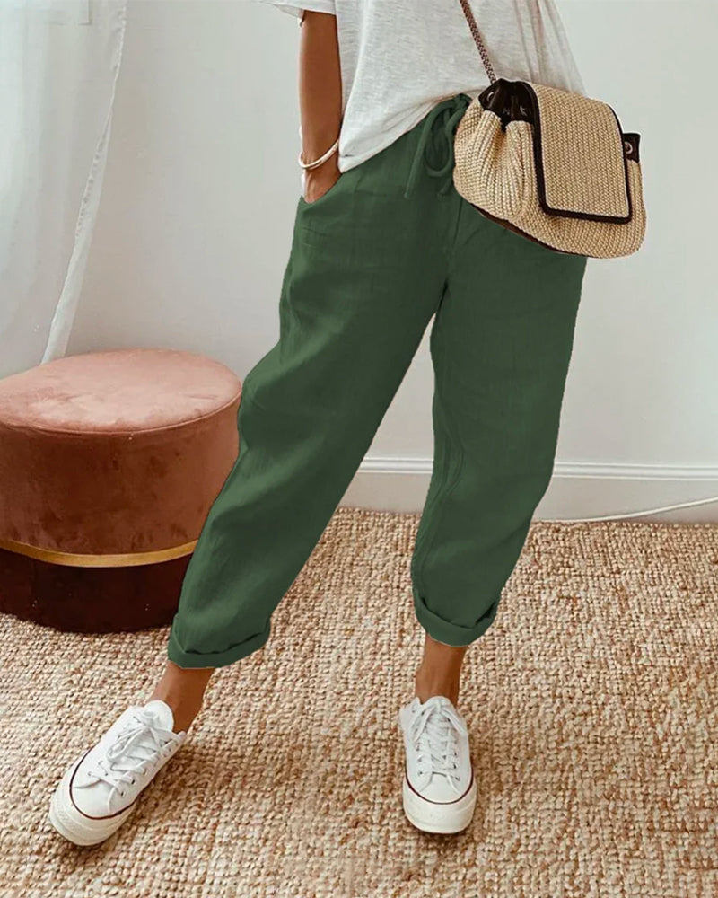 Remy™ | Pantaloni a vita alta casual ed eleganti