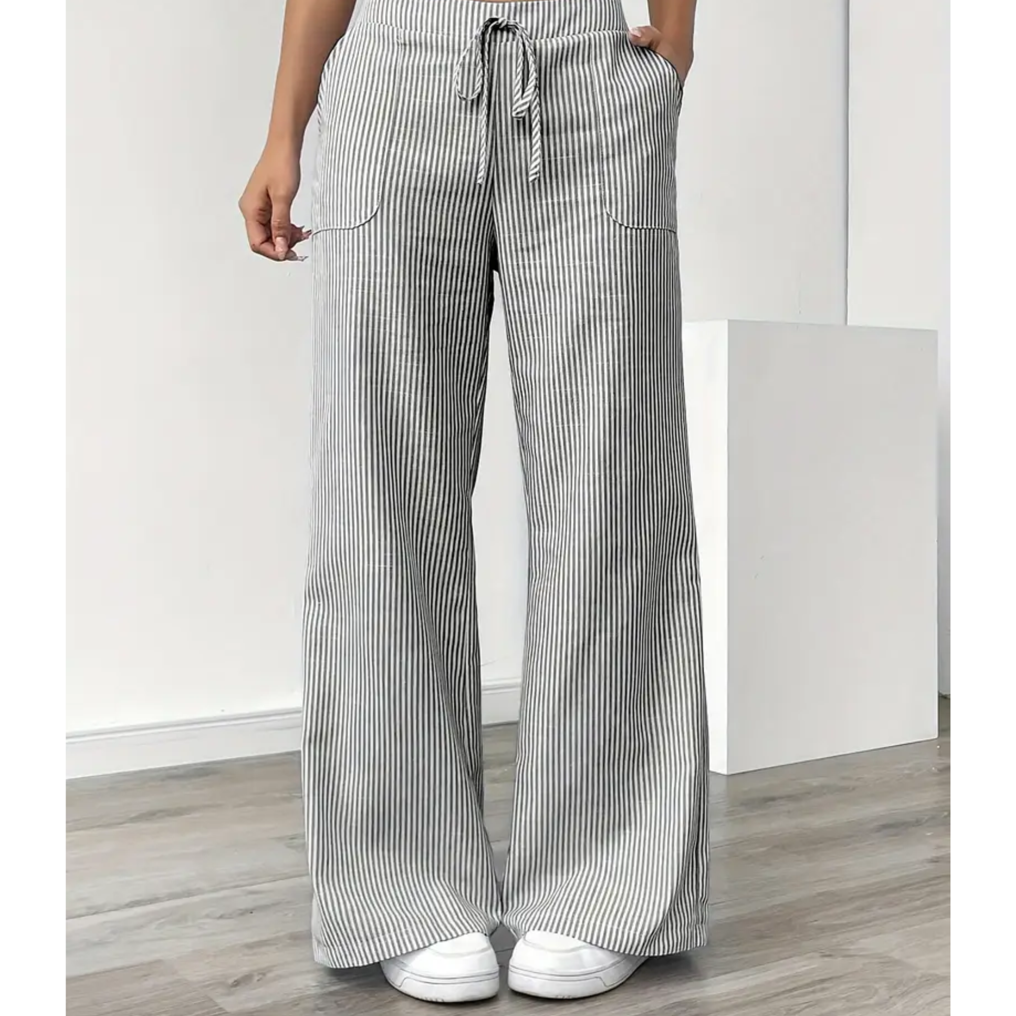 Amber™ | Pantaloni a righe con tasche