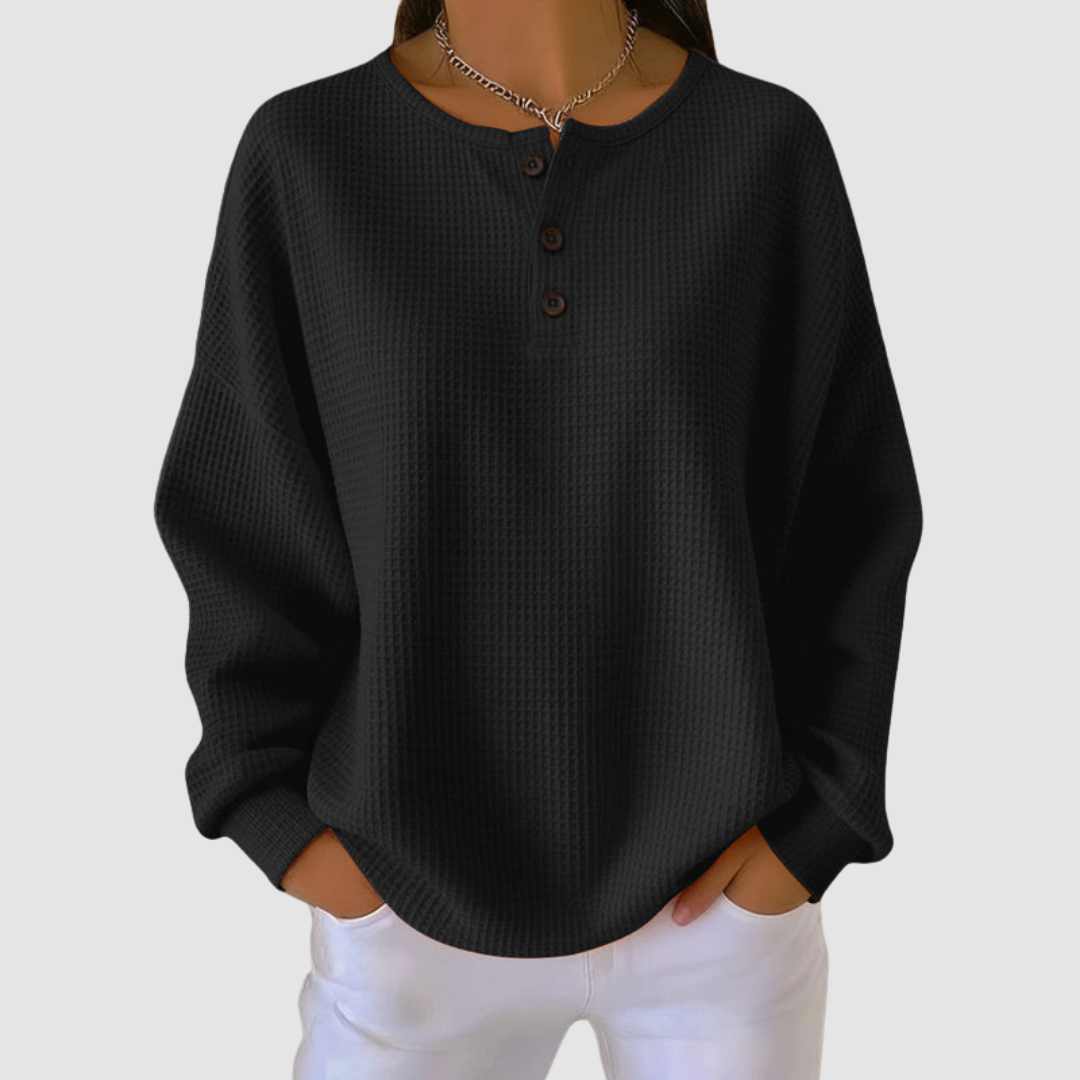 Chiara | Maglione a Nido d'Ape – Lucia Toscana