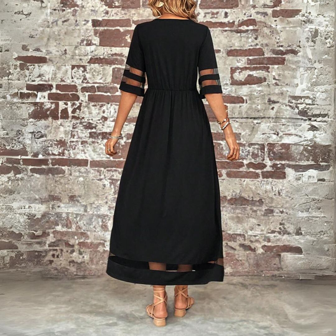 Aubrey™ | Abito Midi Smoothing per una Silhouette Flattering
