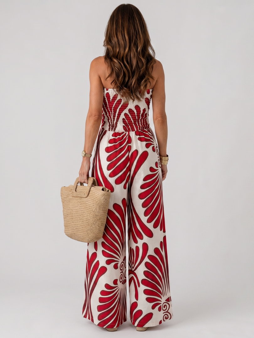 Diane | Flowing Strapless Maxi Dress