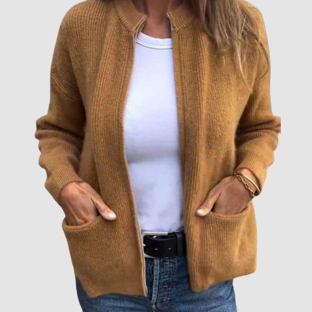 Ginevra | Cardigan Aperto Morbido – Lucia Toscana