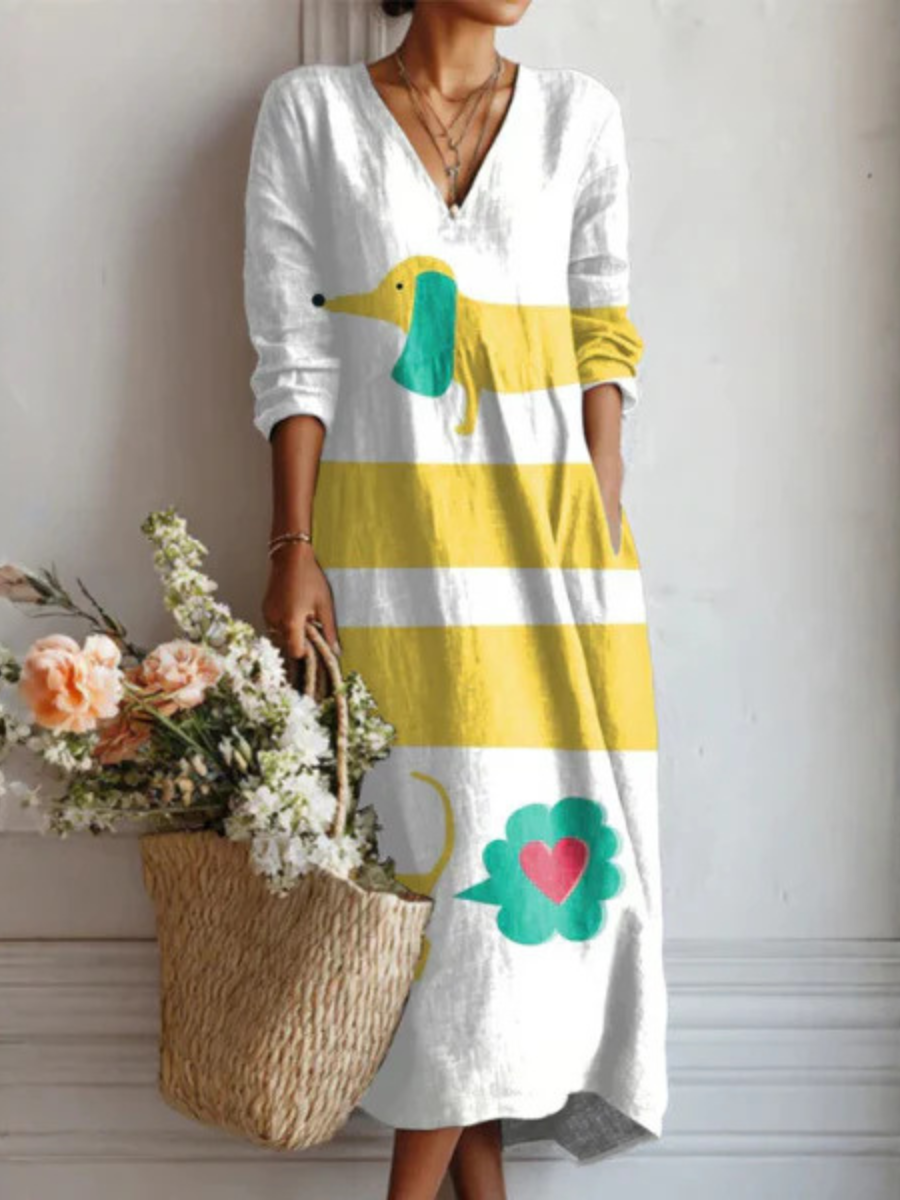 Sara™ | Abito Boho Lungo