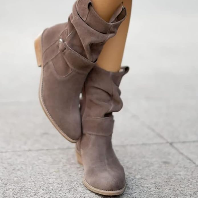 Esther | Stivali in Suede Ortopedici