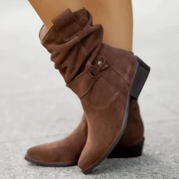 Esther | Stivali in Suede Ortopedici