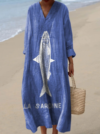 Jasmine | Maxi Linen Dress
