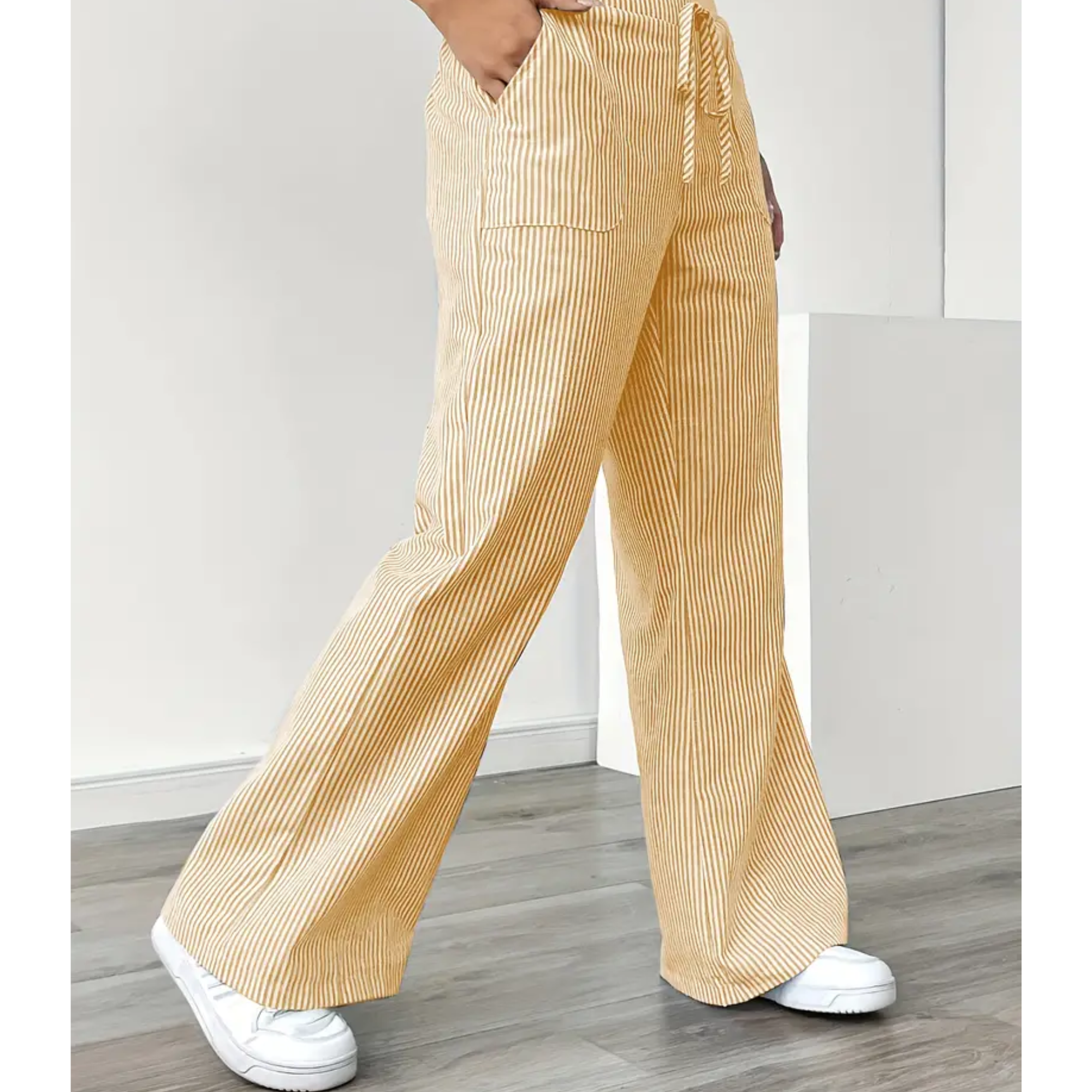 Amber™ | Pantaloni a righe con tasche