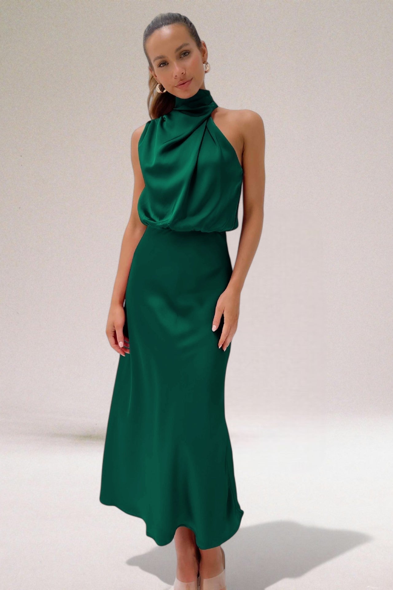 ELARA™ - Elegante Abito da Sera in Satin
