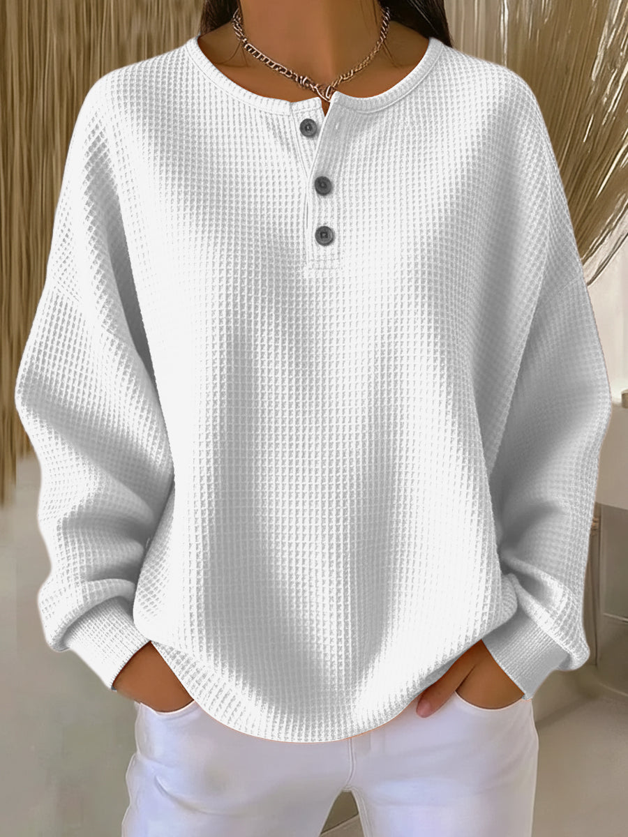 Mirabel | Maglione Henley in Pile Confortevole