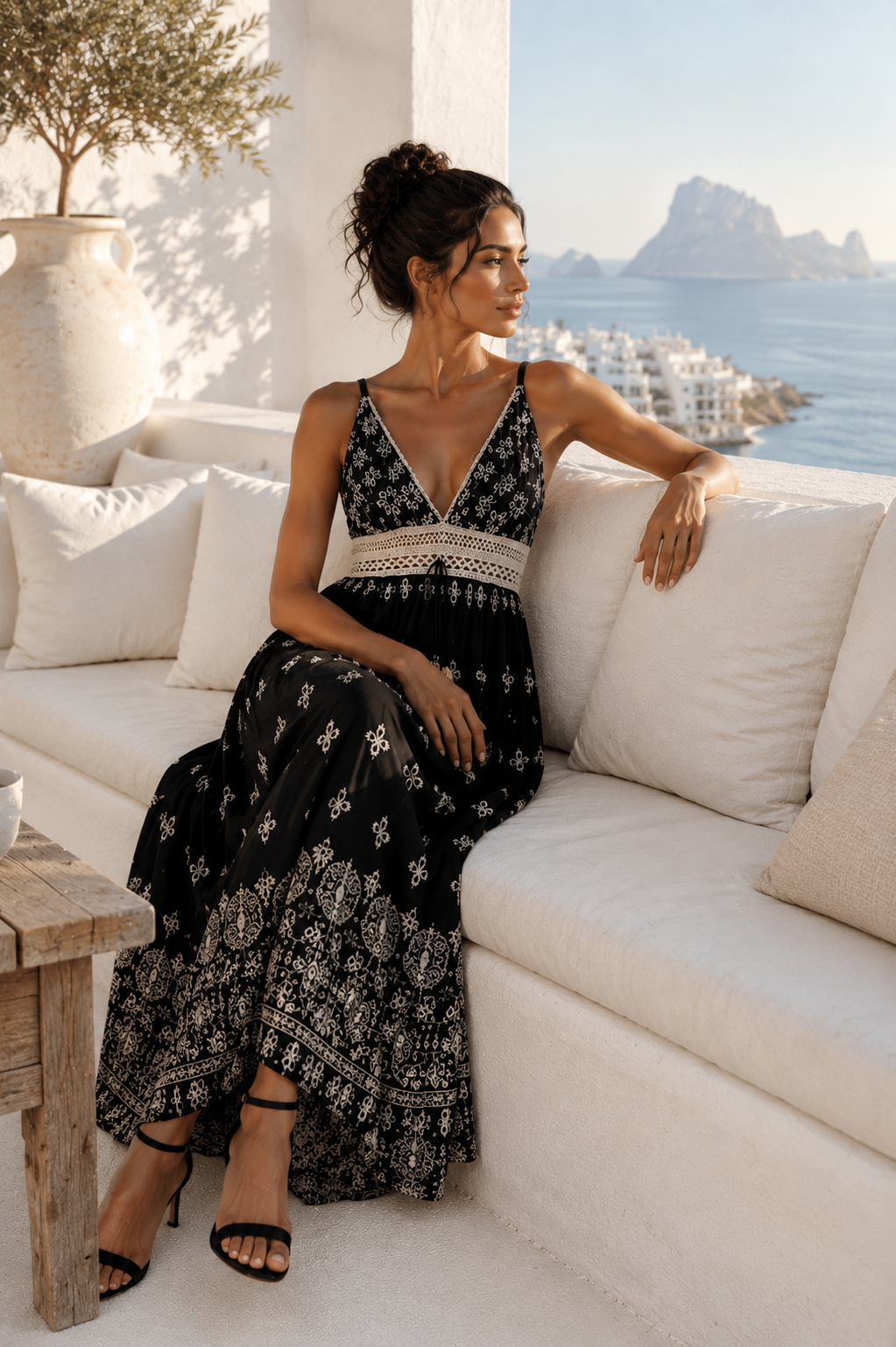 Vestito Aurora Lungo Notte