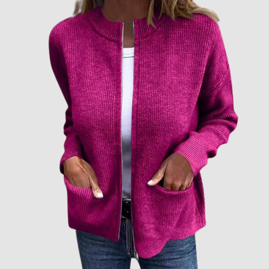 Ginevra | Cardigan Aperto Morbido – Lucia Toscana