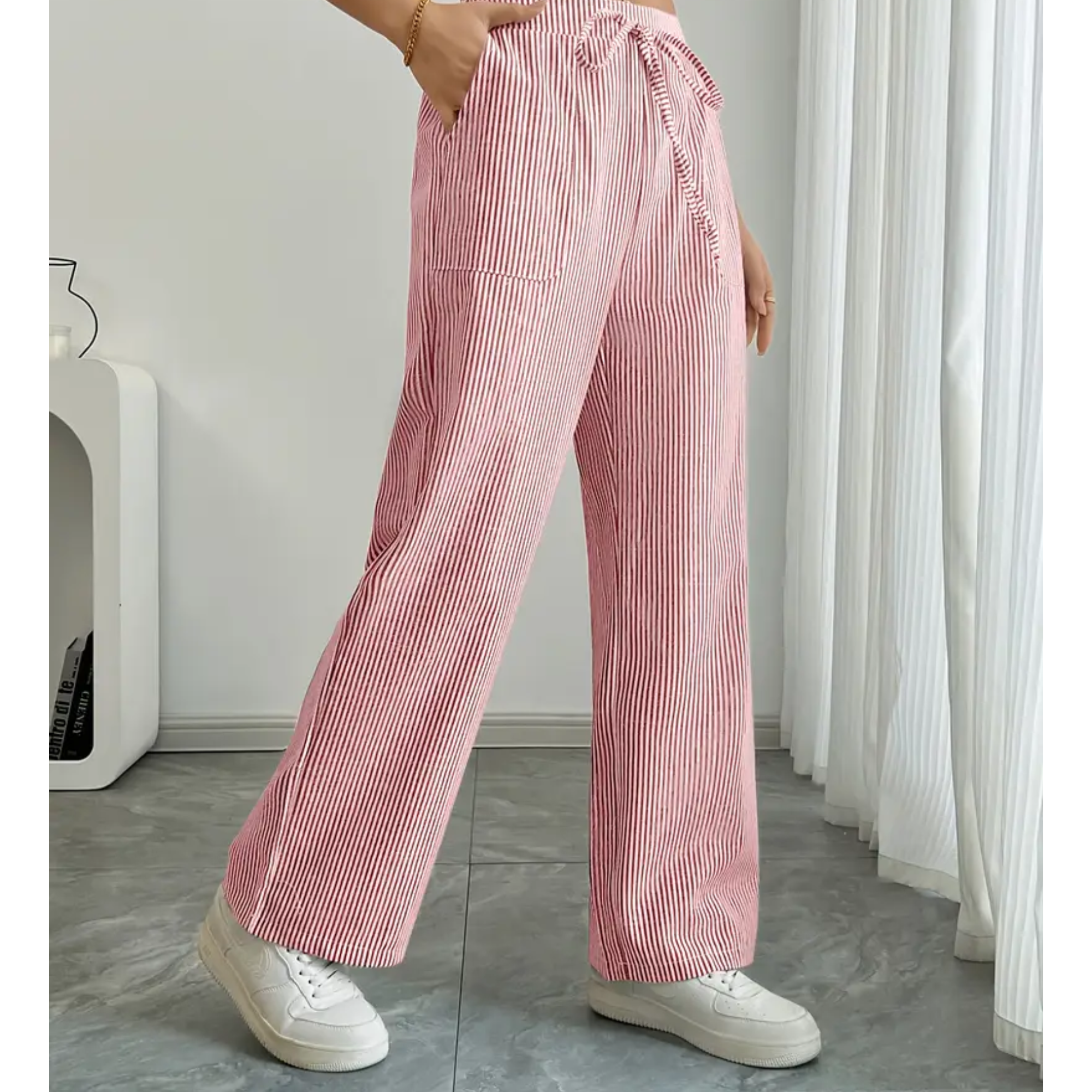 Amber™ | Pantaloni a righe con tasche
