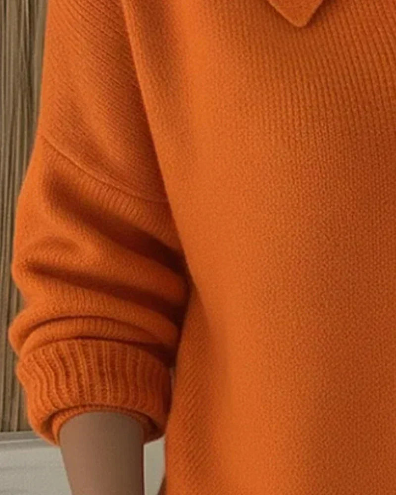 Vespera | Cardigan con Collo a Bottone