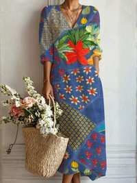 Sara™ | Vestito Boho Lungo