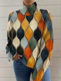 Sonia | Maglione con Collo Alto Statement