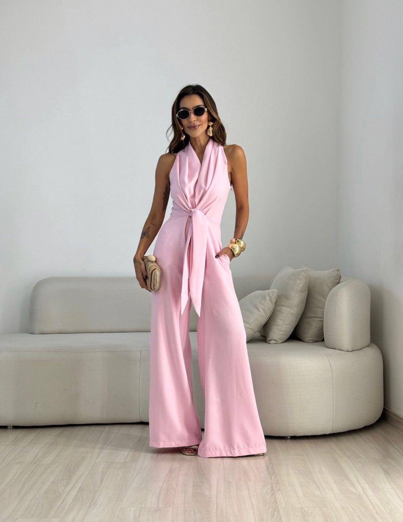 Evelyn | Fluid Tailored Jumpsuit