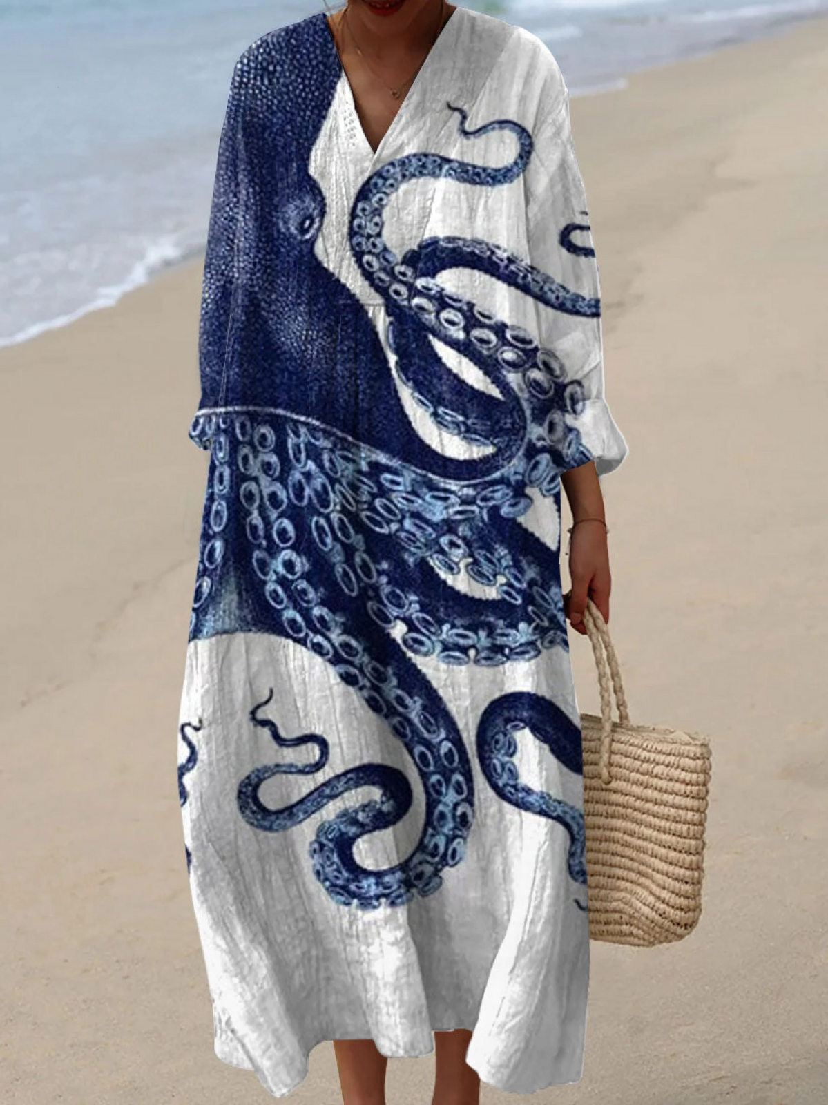 Imani | Linen Maxi Dress